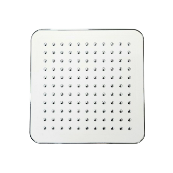 셀리움 국산 잔수제거 해바라기 샤워기 헤드 교체헤드 , 사각헤드 , 화이트 ,1개