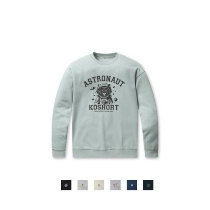 [백화점정품] 26년NEW 폴햄 POLHAM 남성 코숏 더블니트 그래픽 맨투맨 티셔츠 PHF4TR1210