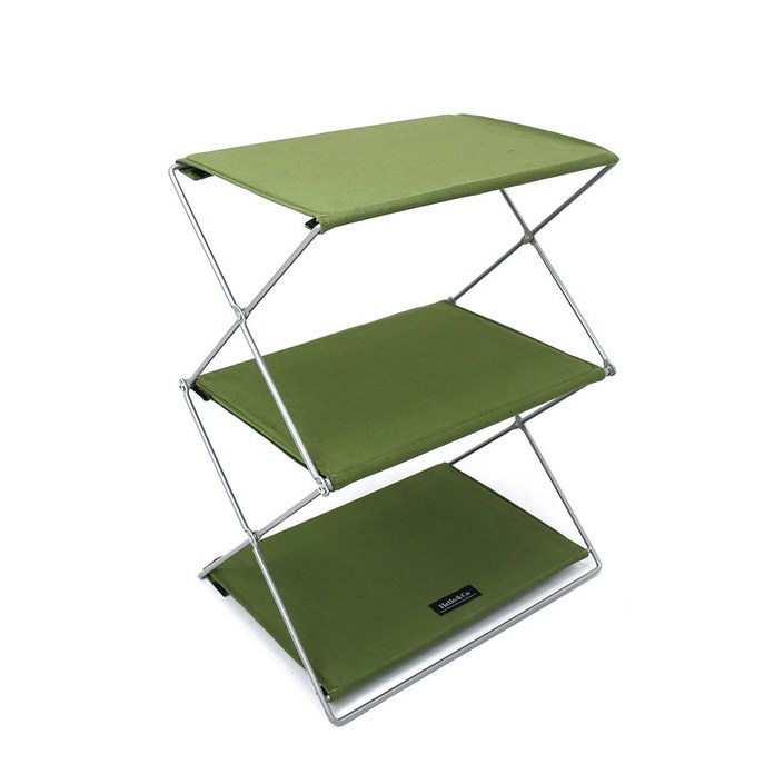 캠핑 선반 3단 와이어 쉘프