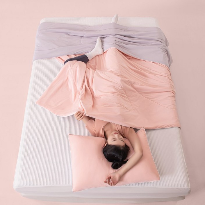 할로글로리 좋은 수면을 위하여 부드러운 여름 냉감 쿨링 차렵이불