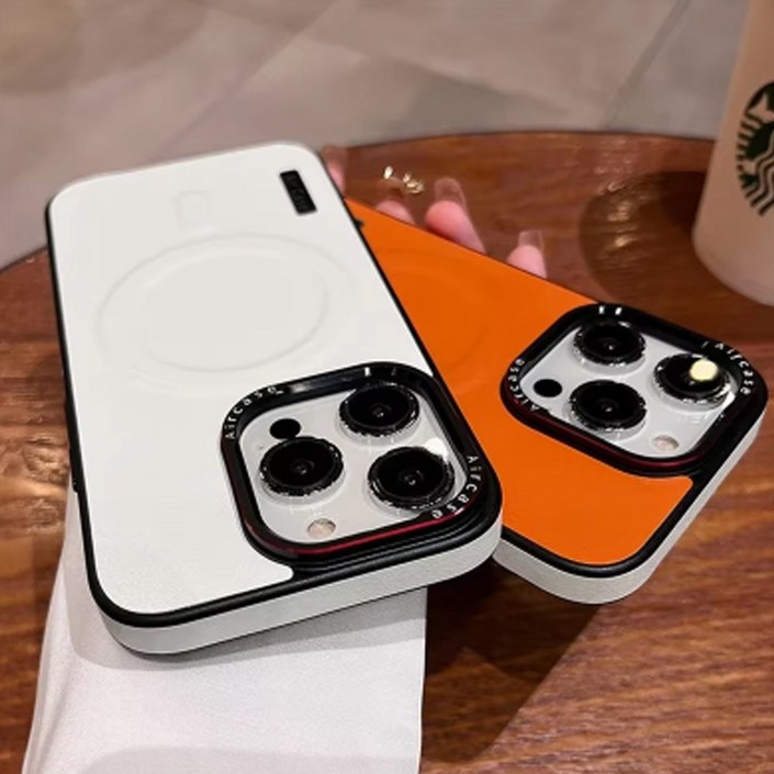 마모르 맥세이프 깔끔한 컬러 갤럭시 S25 S24 S23 S22 울트라 휴대폰 케이스 pta1904