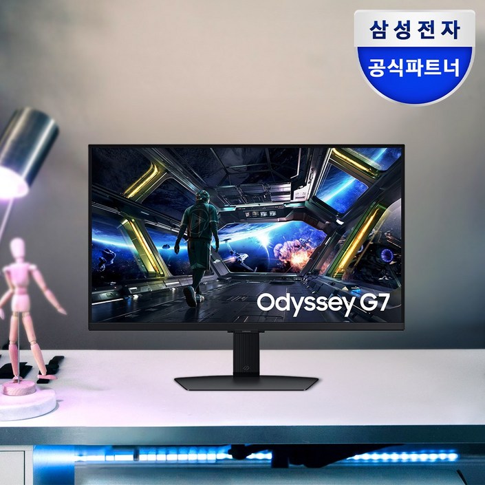 삼성 신모델 삼성전자 오디세이 G7 IPS 4K UHD 144Hz 게이밍 모니터, 68cm, 오디세이 G7 S27DG700