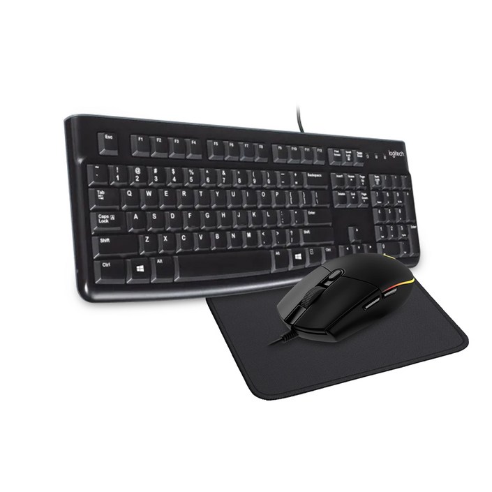 로지텍 K120 NEW 유선 키보드로지텍 G102 블랙 벌크 게이밍 유선 마우스세트, G102 블랙벌크, K120 G102 벌크, 일반형 로지텍 K120 NEW 유선 키보드로지텍 G102 블랙 벌크 게이밍 유선 마우스세트, G102 블랙벌크, K120 G102 벌크, 일반형