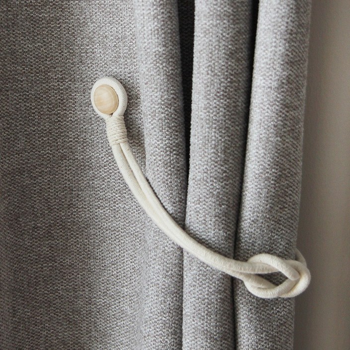 프리바토우 버튼 마그네틱 자석 타이백 2EA, 다크 그레이, 2개