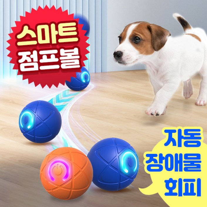 앤트앤비 스마트 댕댕이 점프볼 강아지 고양이 장난감