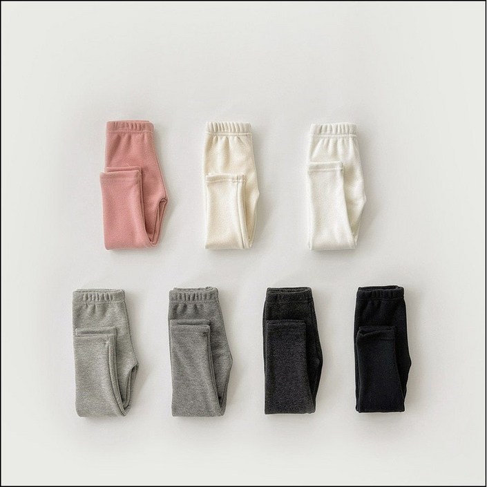 리틀쇼퍼 화이트스케치북 웜레깅스밍크