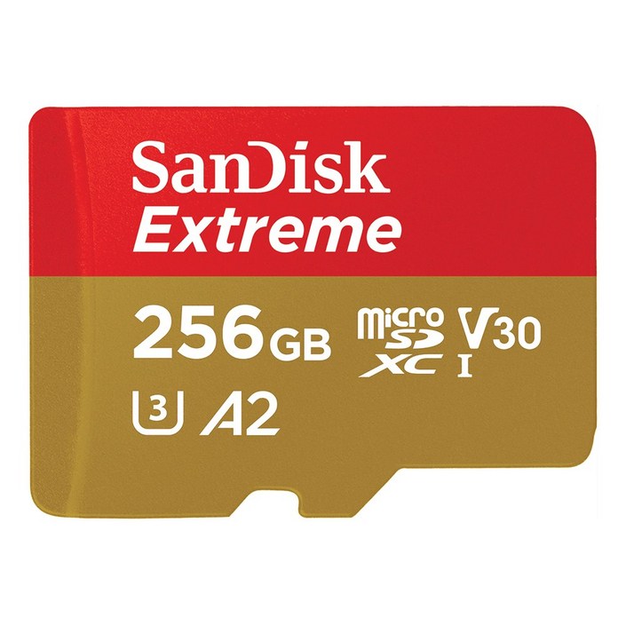 샌디스크 익스트림 마이크로SD 카드 SDSQXA1256G 샌디스크 익스트림 마이크로SD 카드 SDSQXA1256G