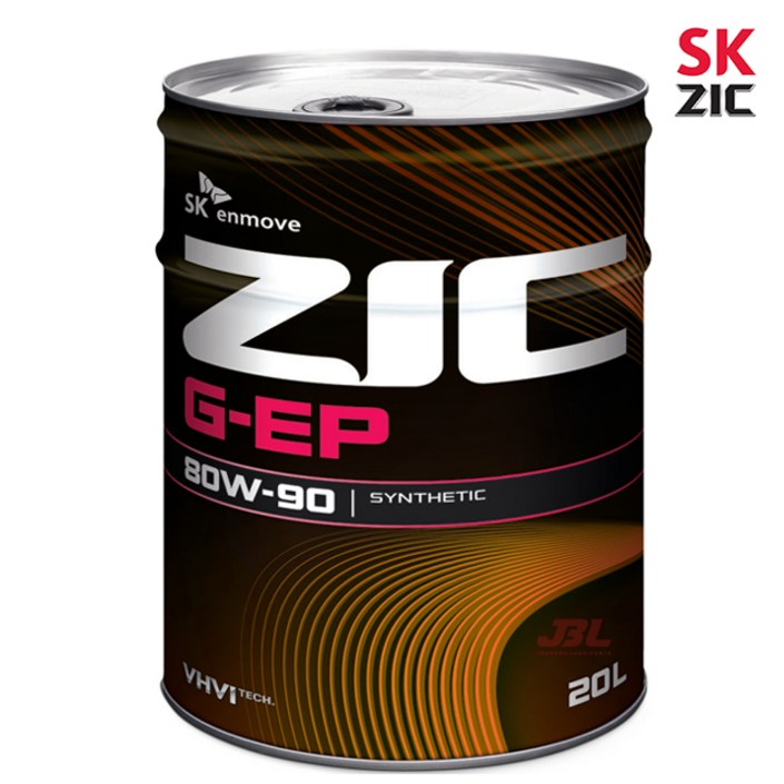 오일마트 지크 ZIC GEP 80W90 20리터 수동 후차축 기어오일, 1개
