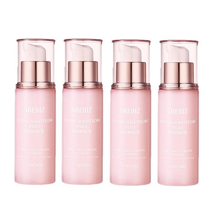 탄력 주름 기능성 에센스 코리아나 쉬니즈 바이탈 솔루션 에센스 55ml 4개, 4개, 55ml