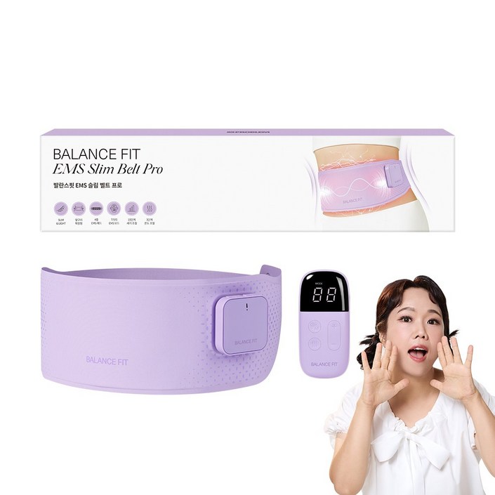 95프로블럼 발란스핏 EMS 슬림 벨트 마사지기