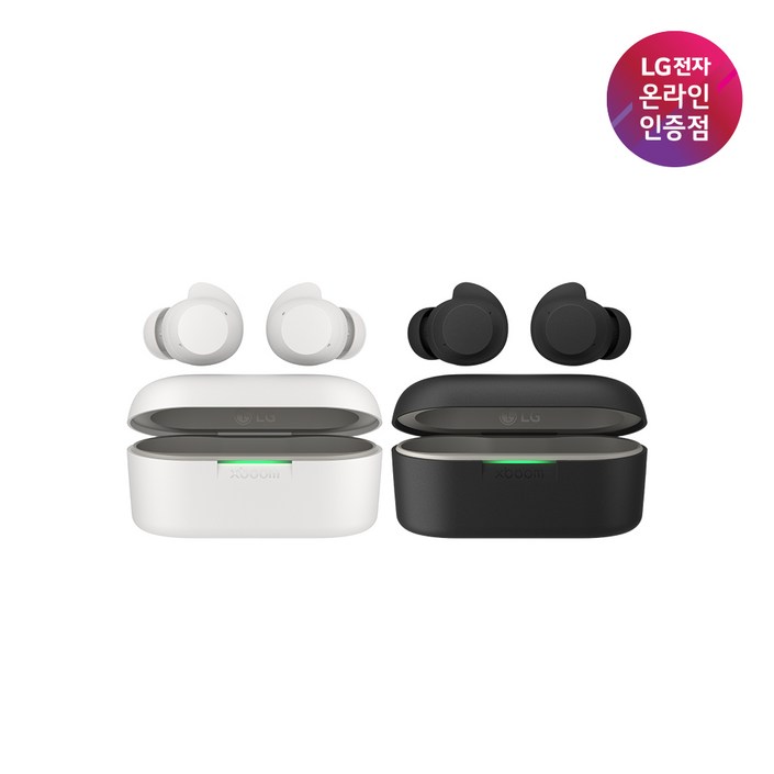 LG전자 엑스붐 버즈 xboom Buds 무선 블루투스 이어폰, 블랙, xboomBuds