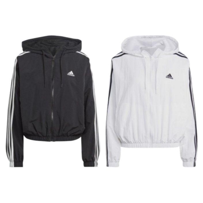 아디다스 정품 여성 3S 우븐 윈드브레이커 바람막이 간절기 인기 모델 즉시발송