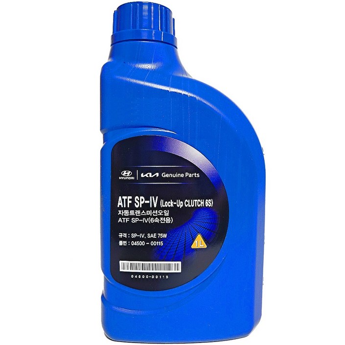 현대모비스 순정 ATF SP-IV 6단미션전용 자동변속기 오일 1L