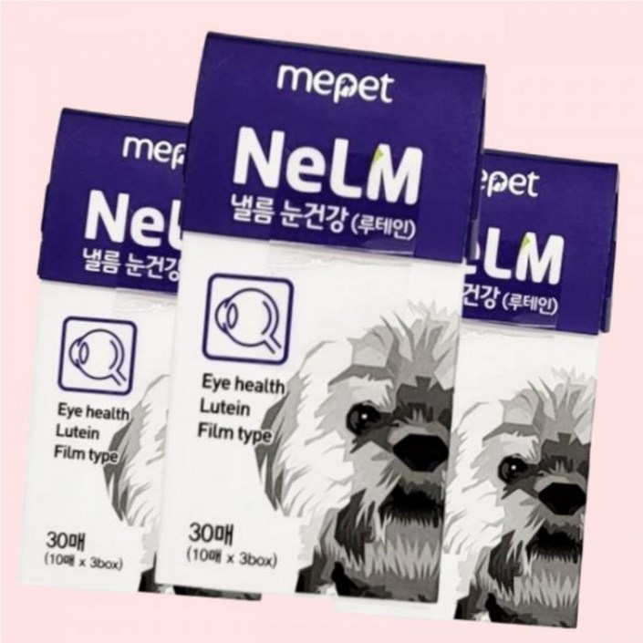 미펫 낼름 눈건강 루테인 필름 영양제 30매 4093038