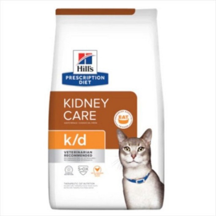힐스 캣 k/d kd 1.81kg , 3.85kg 프리스크립션 다이어트 Hills kidney care 고양이 신장질환 신부전 레날 처방사료