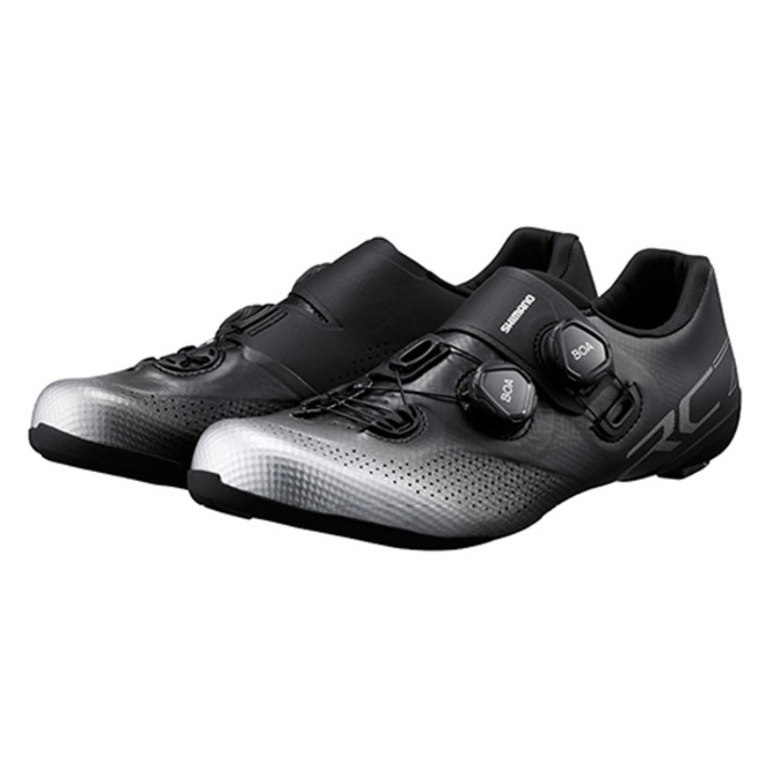 시마노 SHRC702  로드자전거 카본 클릿 슈즈, EU 40, 블랙 일반