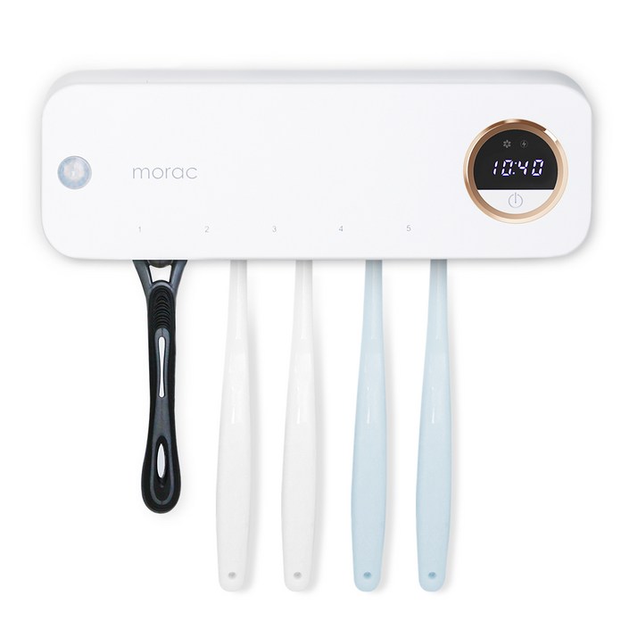 모락 퓨어 쿨러 프로 칫솔 살균기 MR-PURE02, MR-PURE02, 화이트