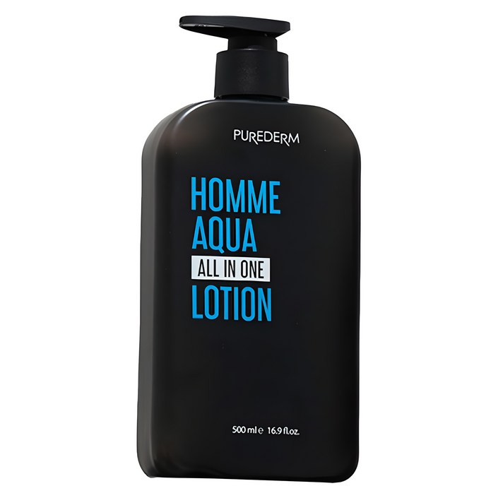 퓨어덤 옴므 아쿠아 올인원 로션, 500ml, 1개 퓨어덤 옴므 아쿠아 올인원 로션, 500ml, 1개
