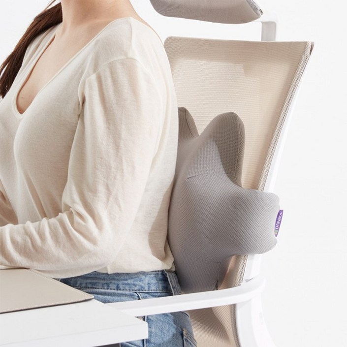 큐어백 의자허리받침 등쿠션 허리쿠션 메모리폼