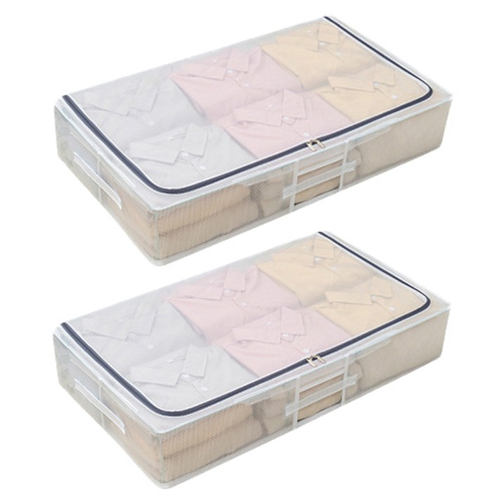 홈바내쓰 언더베드 리빙박스 수납 이불 정리함 11