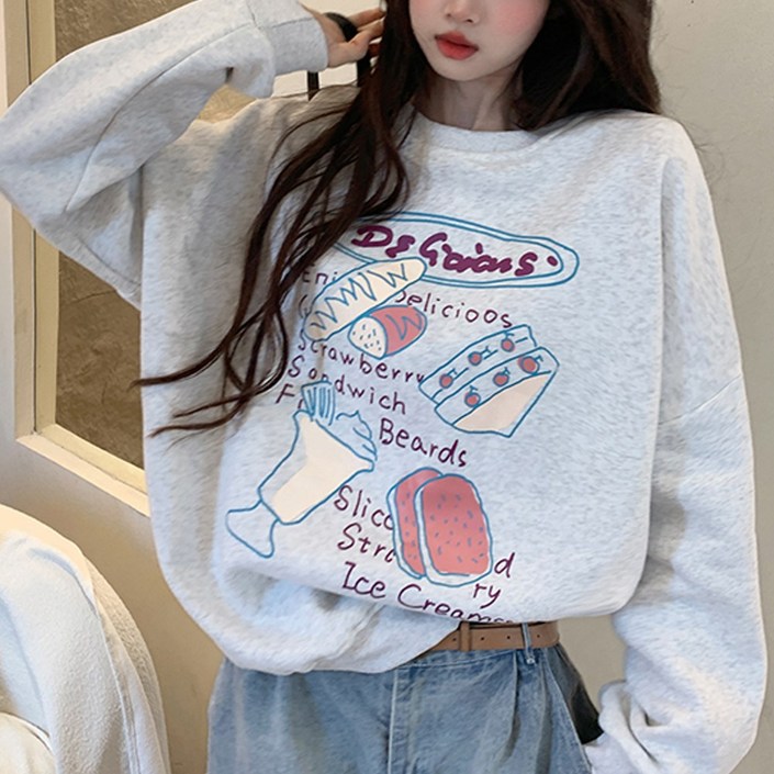 메이킹유 1674디저트맨투맨