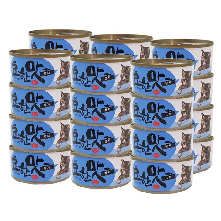 오션 묘한맛 고양이캔 80g X 24개 1박스 오션 묘한맛 고양이캔 80g X 24개 1박스
