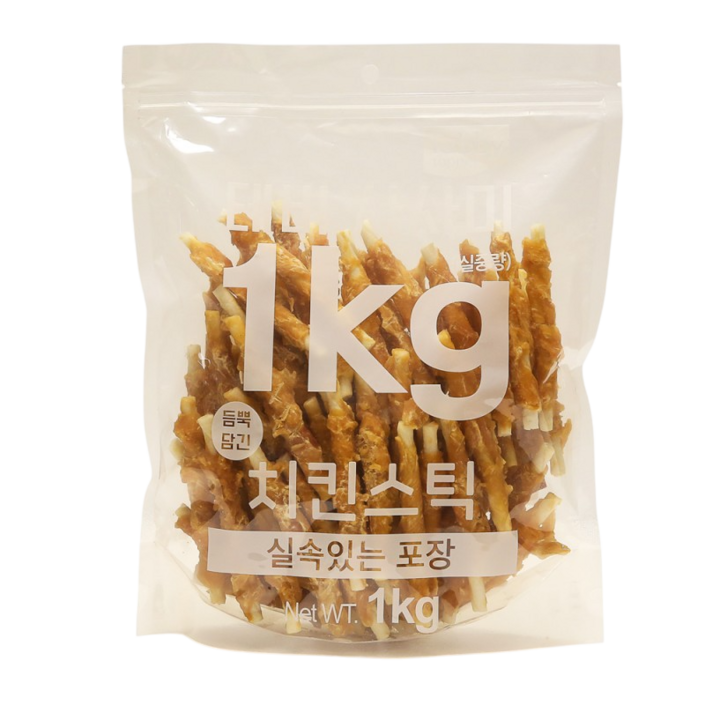 테비사사미 1kg 대용량 강아지간식 애견간식 9종