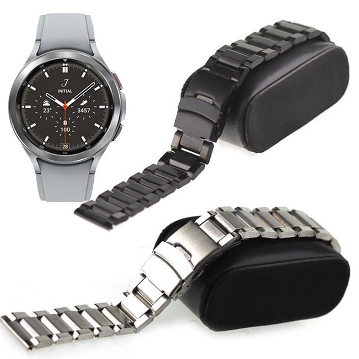갤럭시워치4클래식46mm 메탈 스트랩 호환밴드