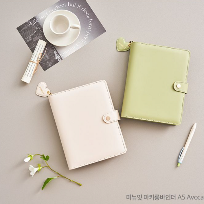 2025년 A6 6공 미뉴잇 다이어리 플래너 불렛저널 프리퀀시 로그북