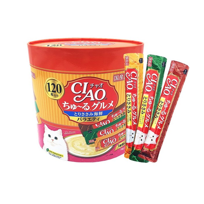 챠오츄르 구루메 고양이 간식 120p