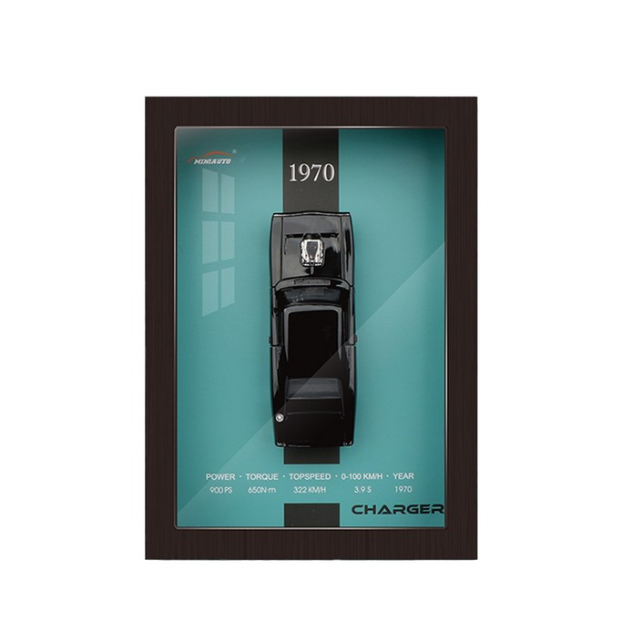 마이카 다이캐스트 132 합금 자동차 모형 액자 인테리어 피규어 장식