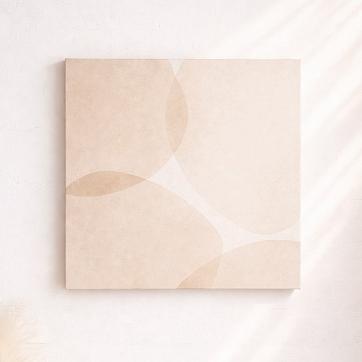 케이트가든 베이지 거실 인테리어 모던 감성 수채화 추상화 신혼 집들이 선물