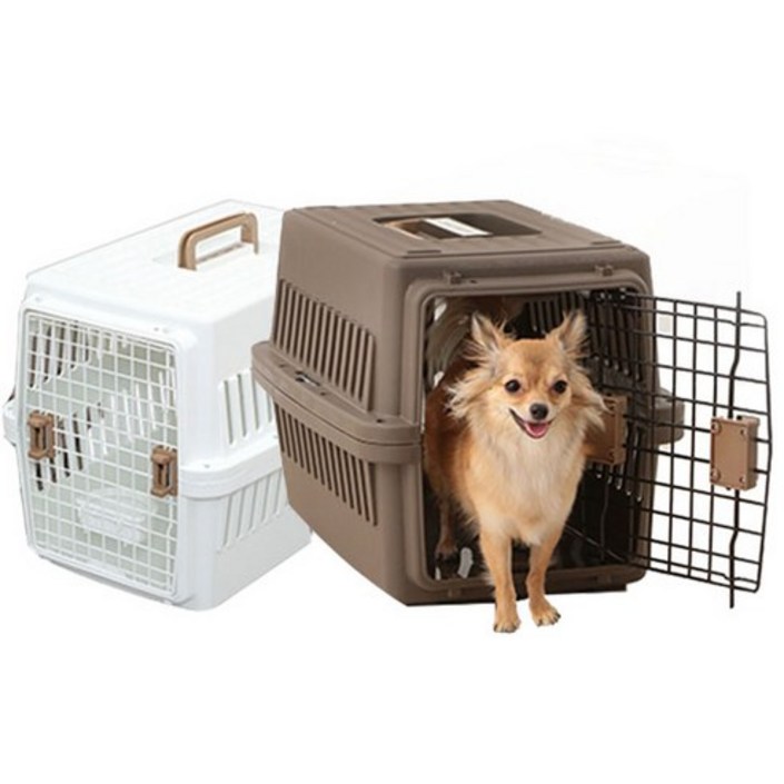 아이리스 애견 여행 캐리, ATC870 브라운, 1개