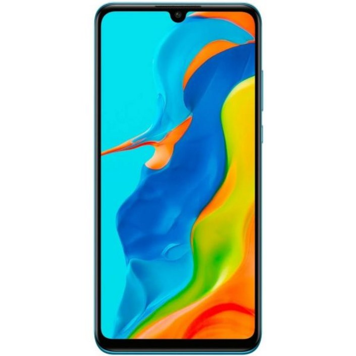 정품 화웨이 P30 라이트 신판 마리-L21BX 듀얼 SIM 256GBGSM 전용 | CDMA 없음 공장 잠금 해제 4GLTE 스마트폰피콕 블루 - 국제 버전 189981