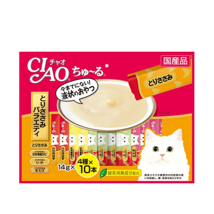 이나바 고양이 챠오츄르 버라이어티 간식