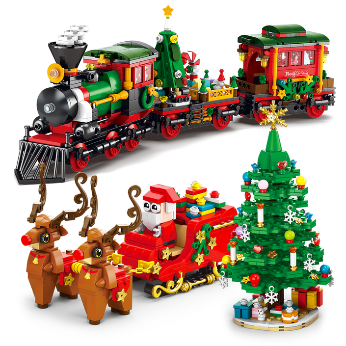 도파밍 크리스마스 어드벤트 캘린더 블럭 어린이 장난감 선물 24개 세트, 1개