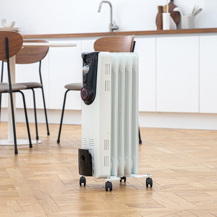 한일전기 동파방지 이동식 타이머 전기 라디에이터 5핀