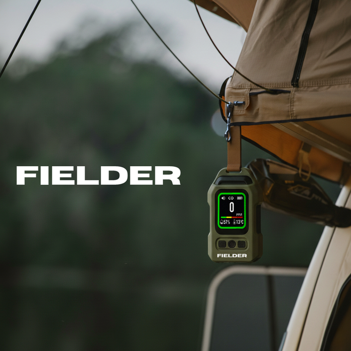 FIELDER 필더 일산화탄소 경보기 감지기 측정기 캠핑 CO 가스 디텍터 누출 가정용 FDCD01