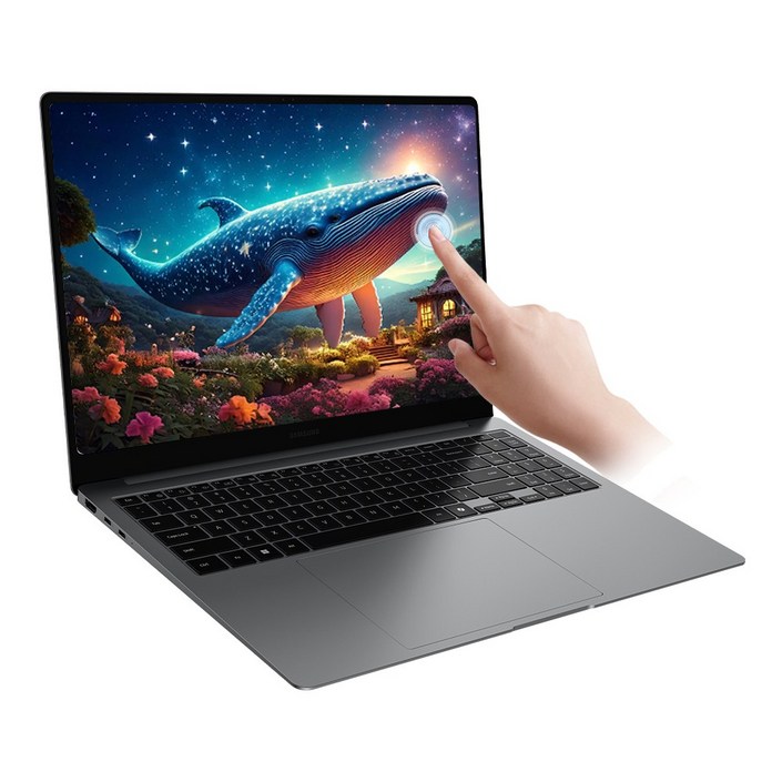 삼성전자 갤럭시북5 프로 NT960XHAK52A 인텔 울트라5 16인치 고해상도 AI 코파일럿 윈도우11 터치스크린 직장인 대학생 노트북