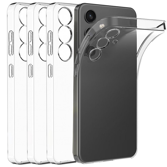 아이엔조이 슬림 카메라 보호 젤리 투명 케이스 4개