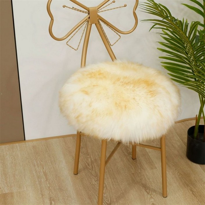 호주수입 천연양모방석 양털 방석 두꺼운 양가죽