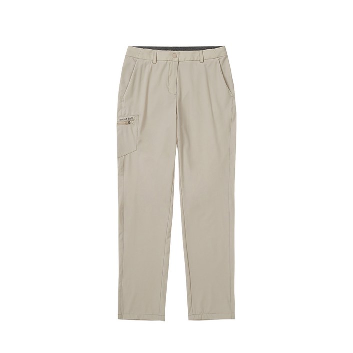 몽벨 여성 사이드블럭 롱 팬츠 BEIGE
