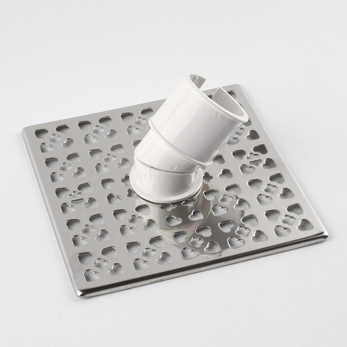 스텐 배수구 유가 세탁기용 뚜껑 커버 180x180mm