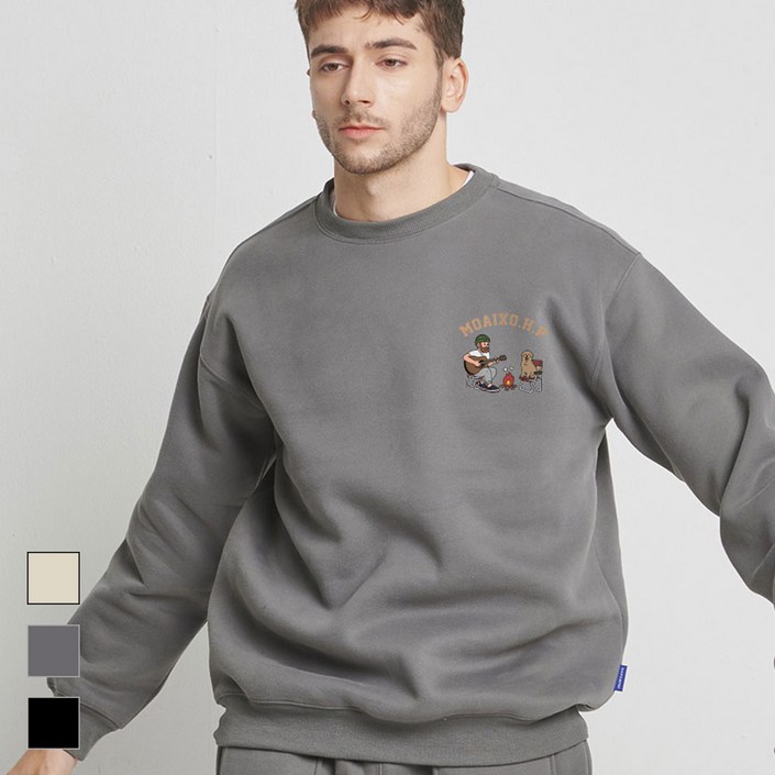 OHP 작품을 입는다 기모 맨투맨 best3