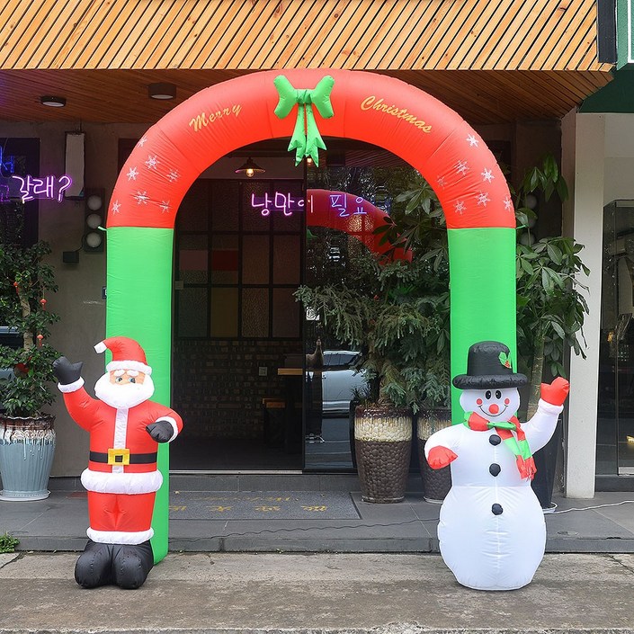 도토로260cm 에어벌룬 대형 크리스마스 아치장식, 해당상품, 1개