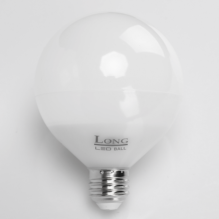 코스모스전기 LED 볼전구 12W 주광색흰색빛 e26 G95, 11개