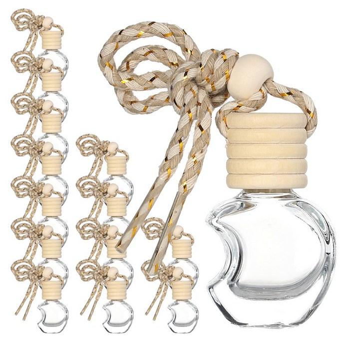 디퓨저 차량용 용기 애플 5ml 15개 만들기 재료 사과, 본상품선택, 5ml, 15개