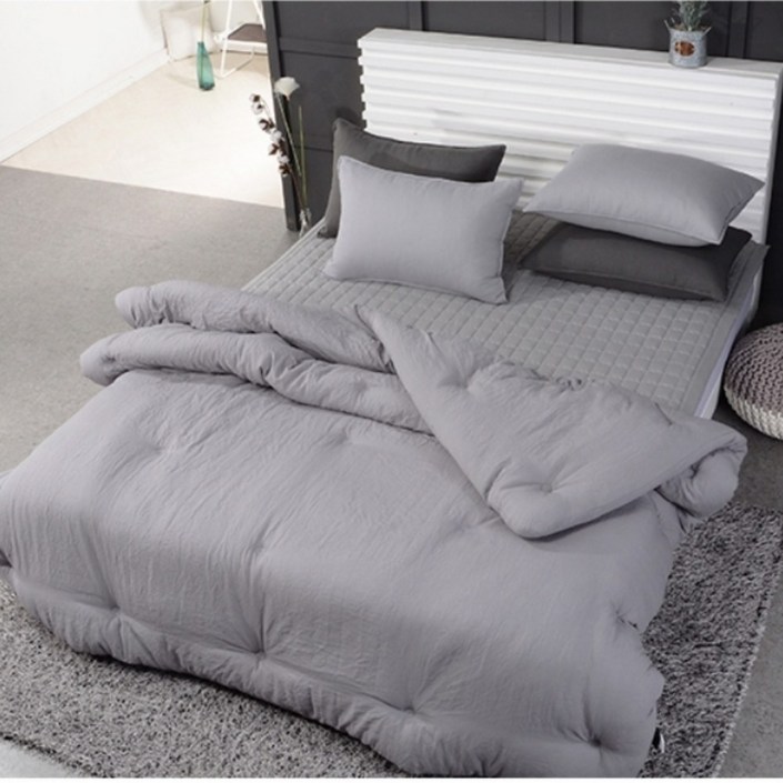 먼지 안나는이불 없는차렵이불 부드러운 두꺼운 이불