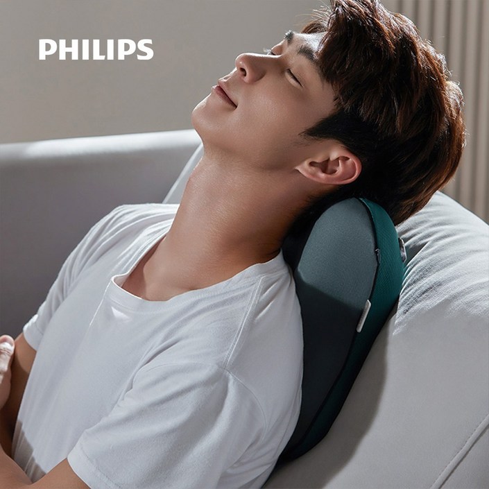 필립스 무선 등 허리 마사지기, PPM4311