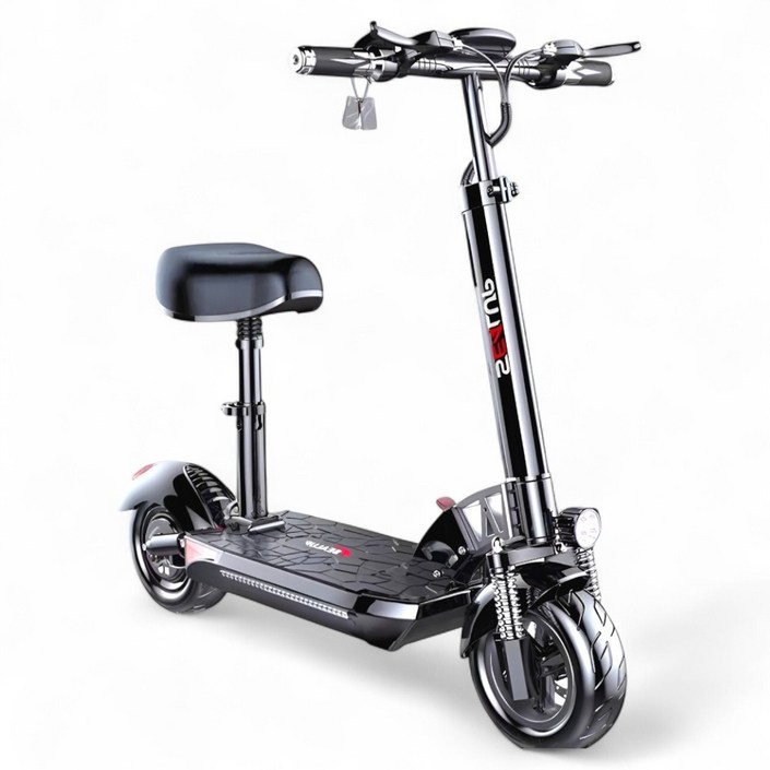 쉴드라이드 전동킥보드 성인 접이식 안장 고성능 LED라이트